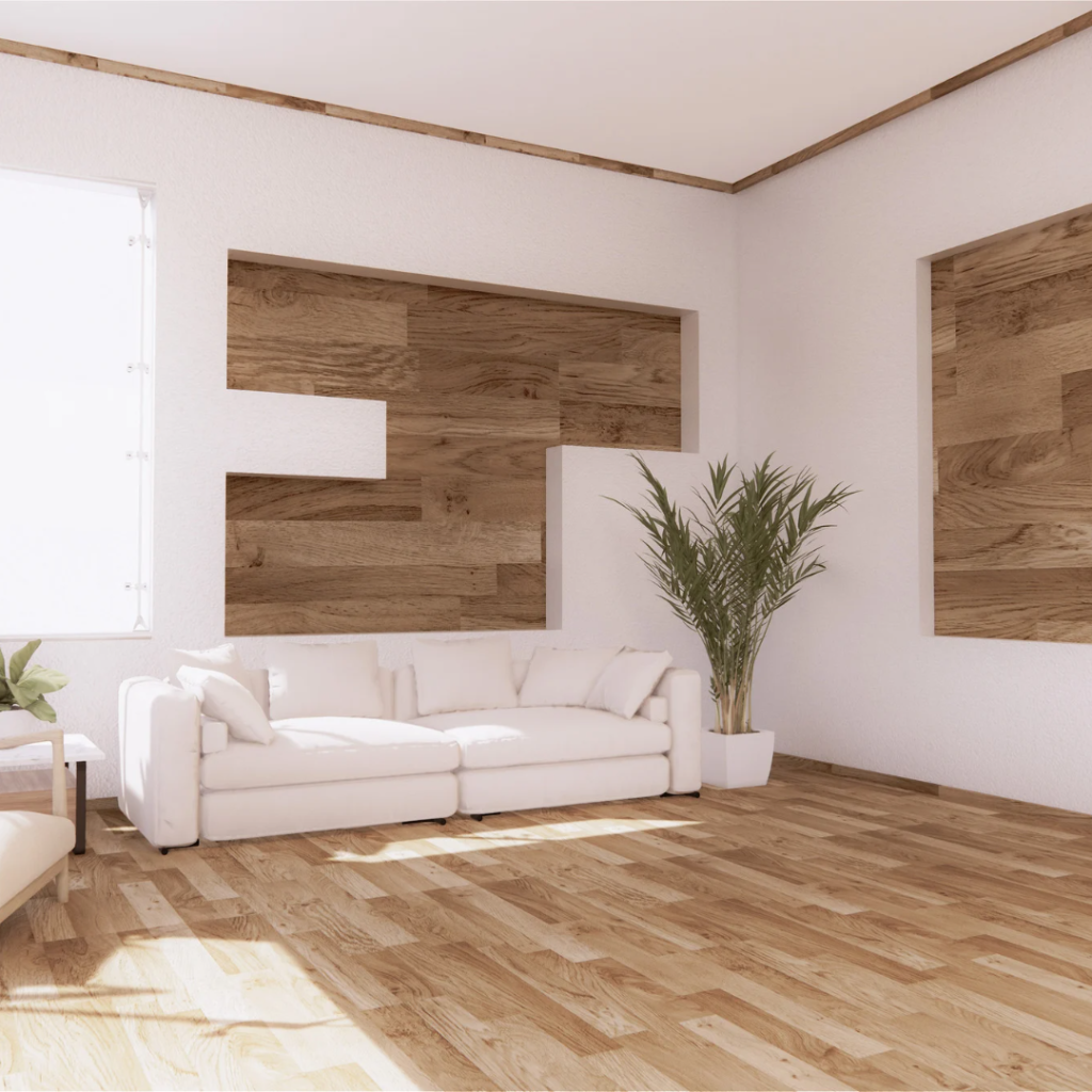 Intérieur maison en bois