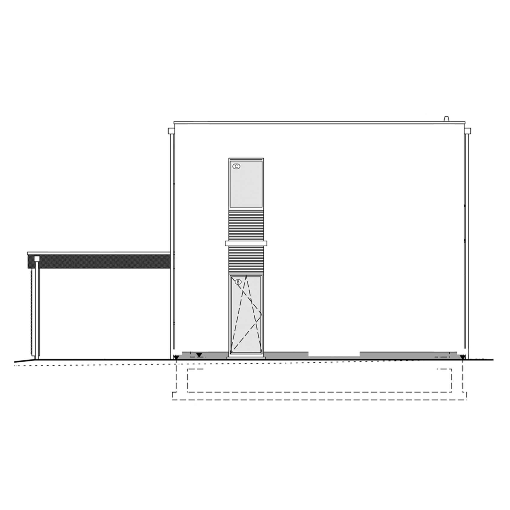 Inspiration Ondéa Plan façade arrière