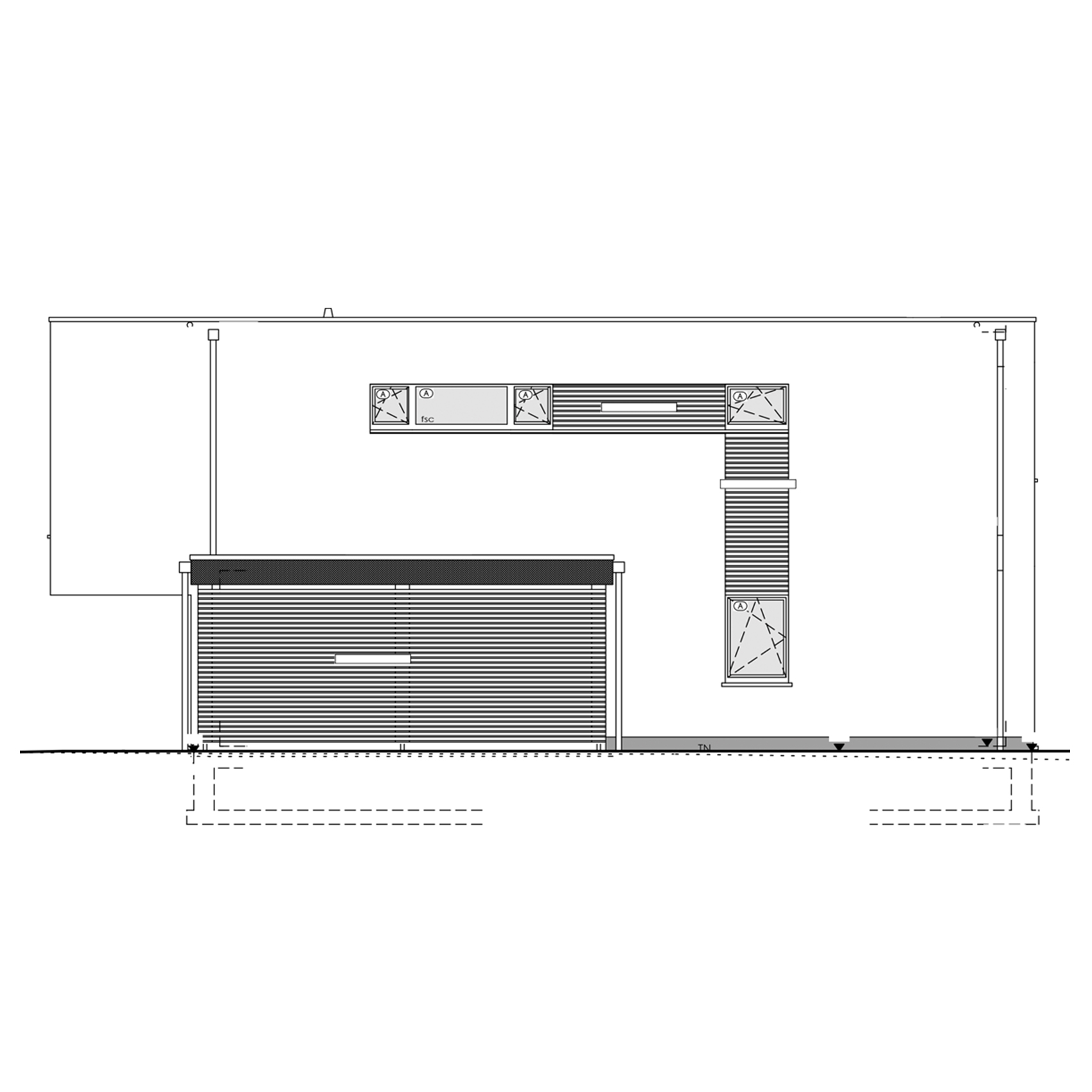 Inspiration Ondéa Plan pignon droit