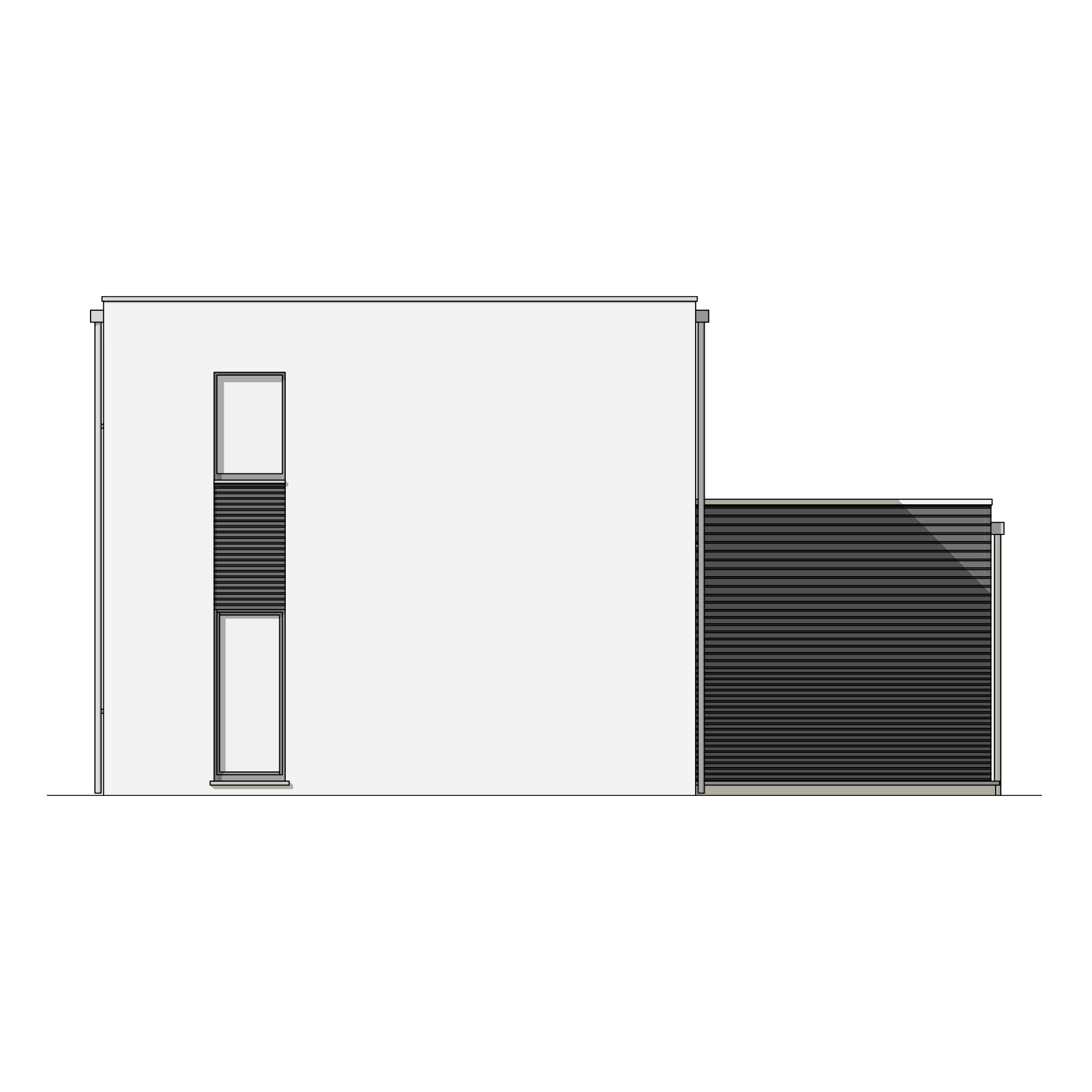 Inspiration Soléa Plan façade arrière