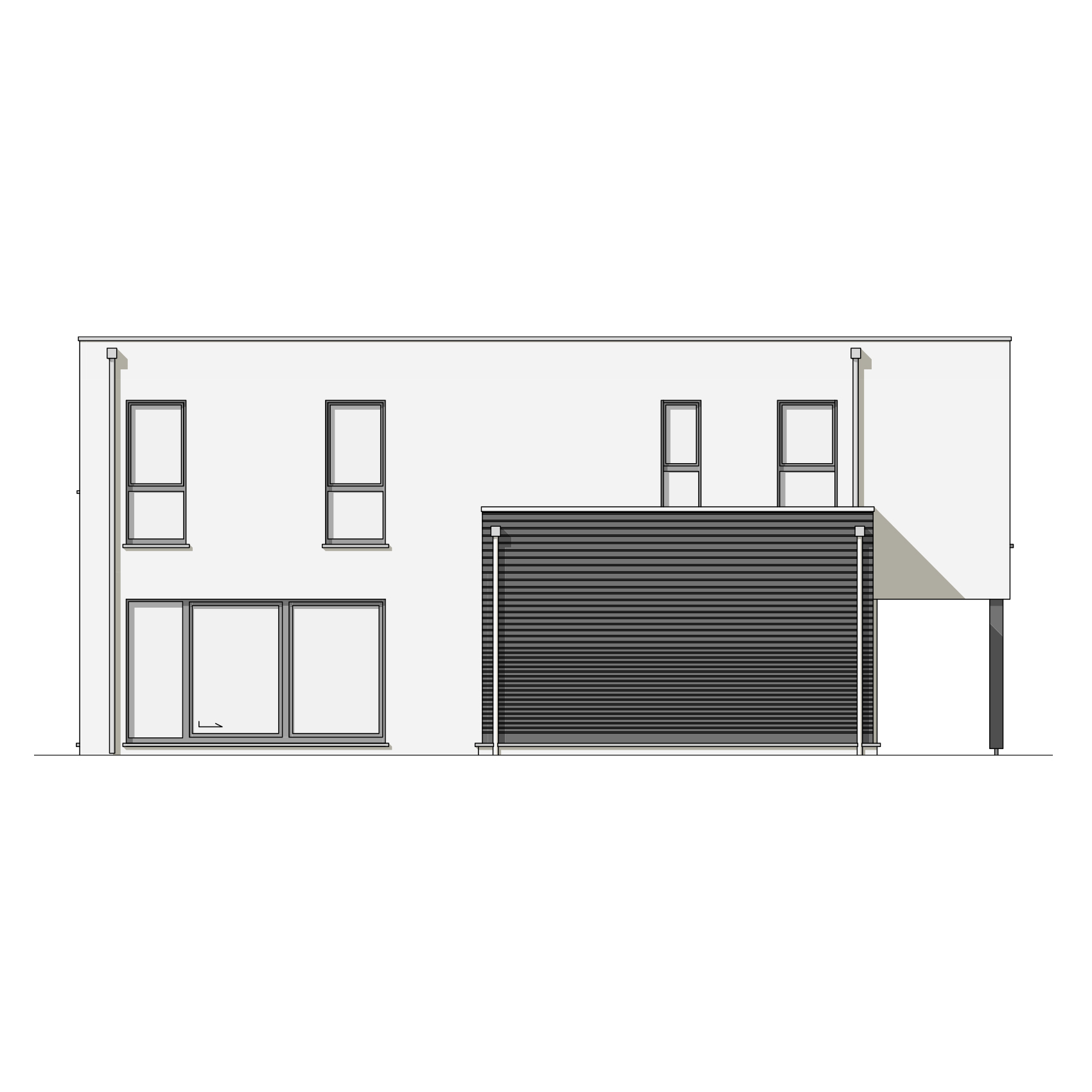 Inspiration Soléa Plan pignon gauche