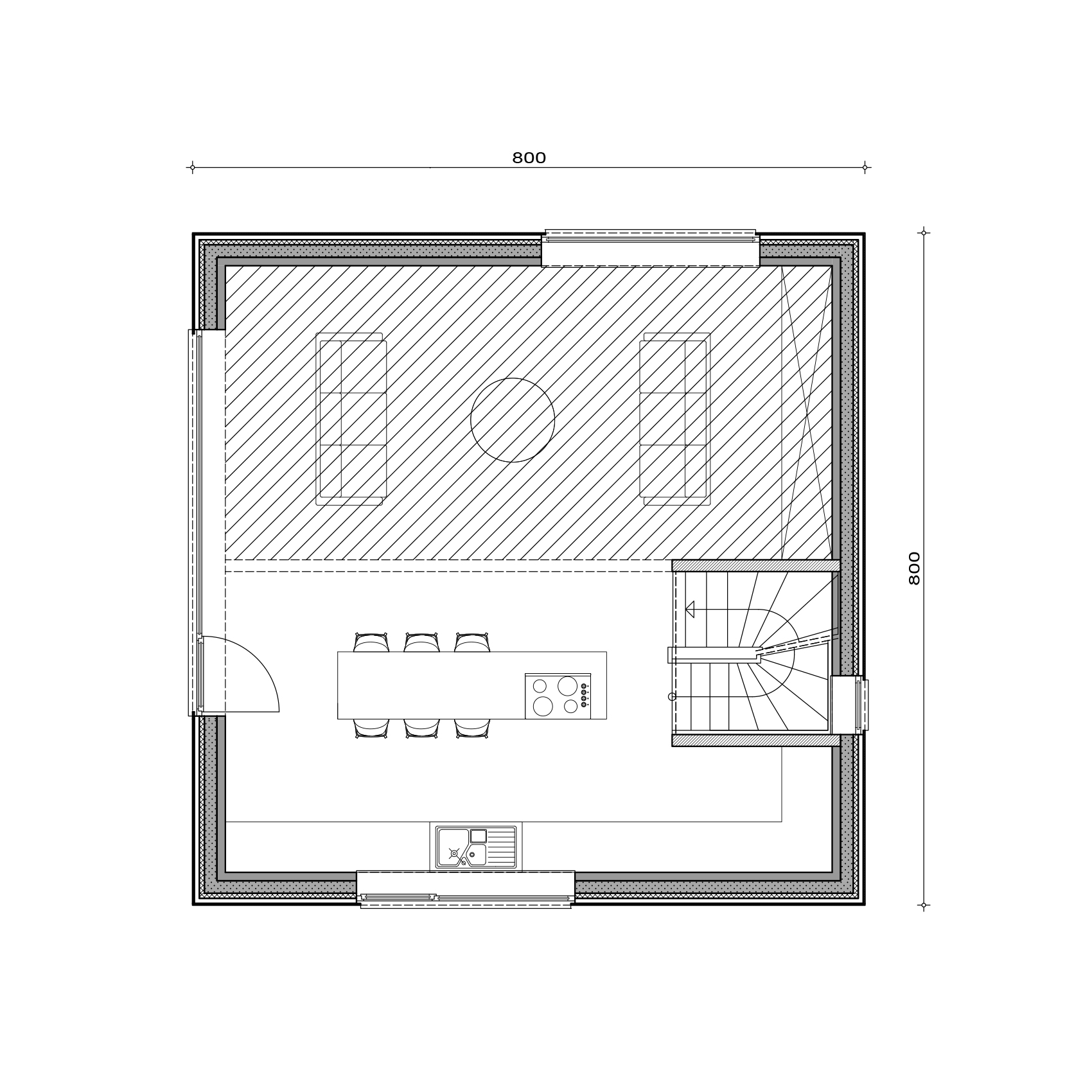 Inspiration Edenya Plan rez-de-chaussée