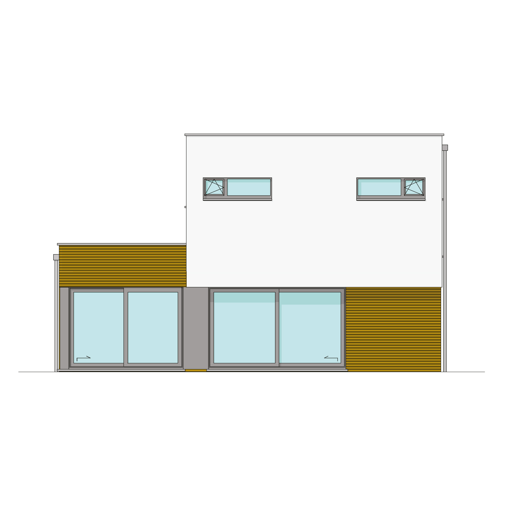 Inspiration Elyora Plan façade arrière