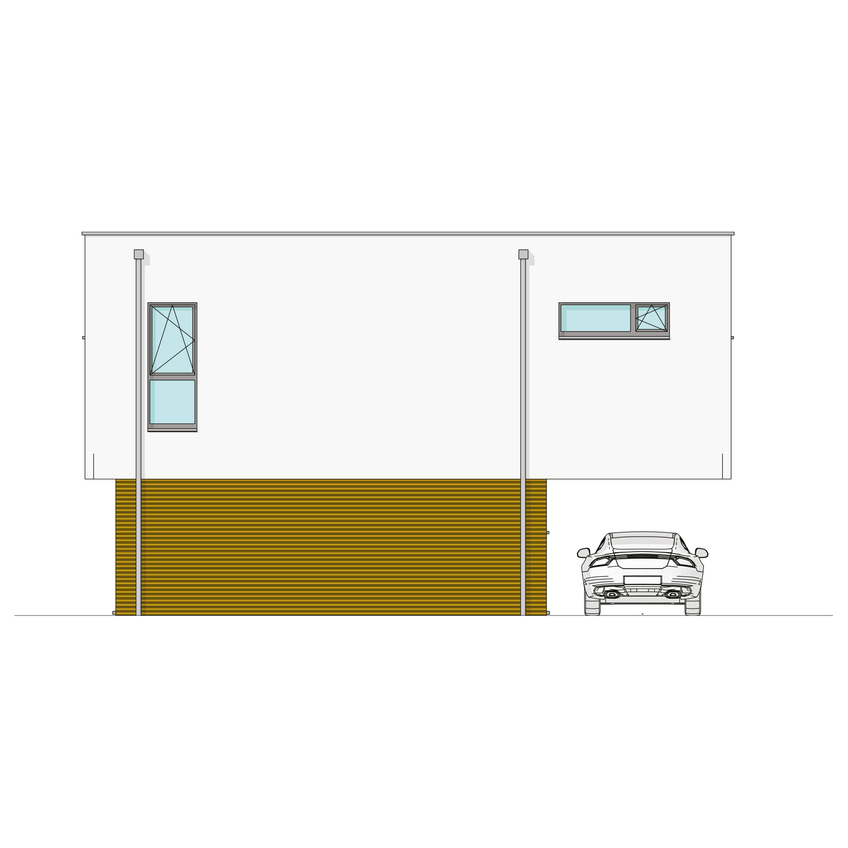 Inspiration Elyora Plan pignon gauche