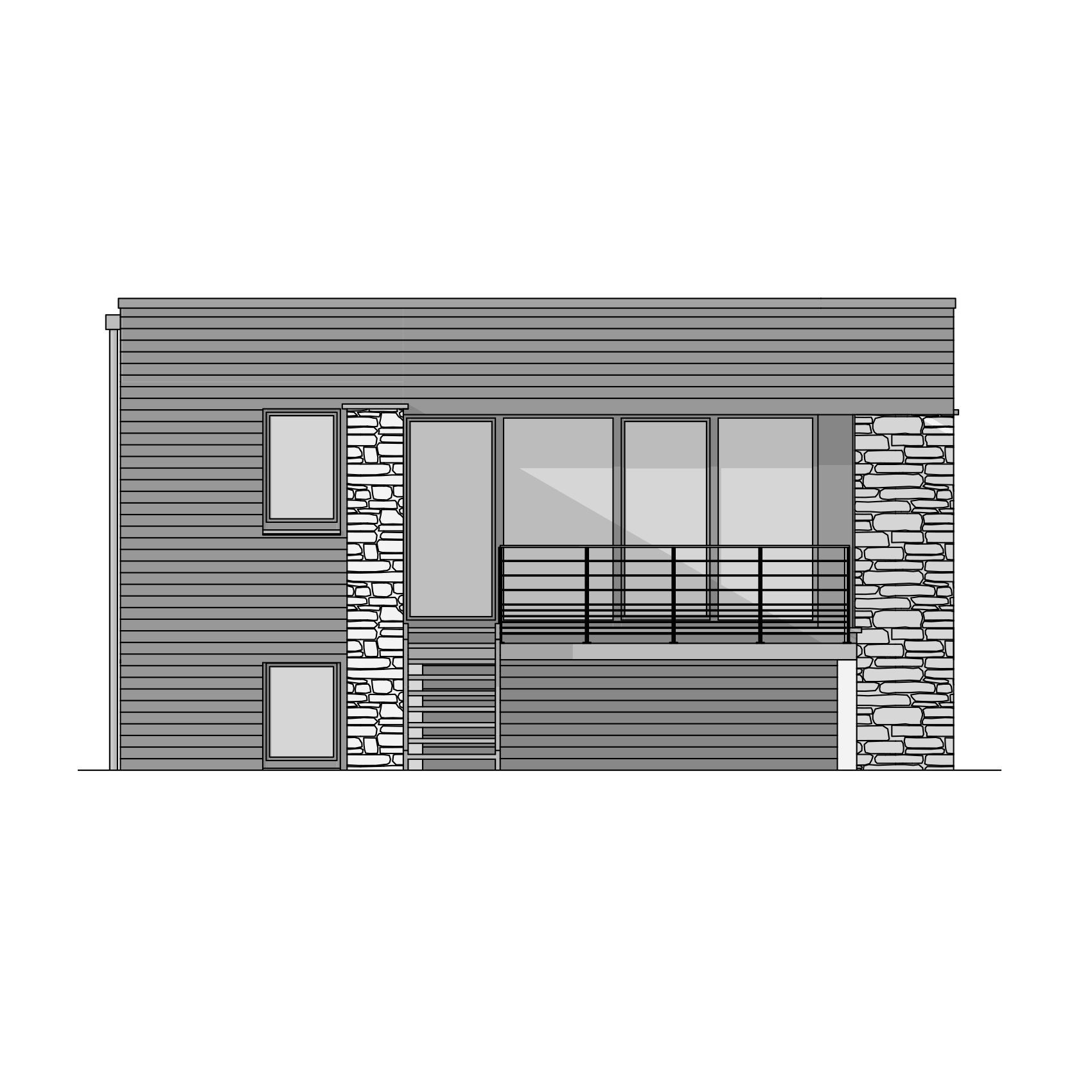 Inspiration Luméa Plan pignon droit