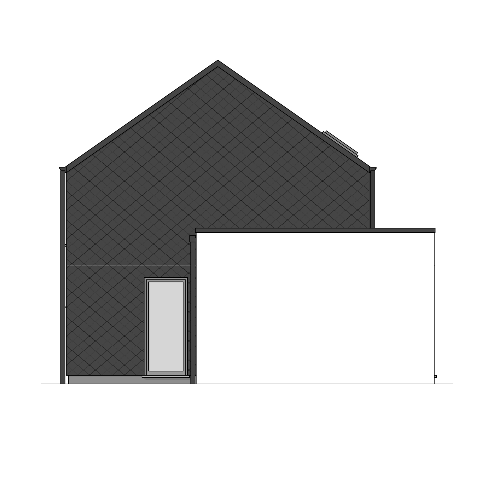 Inspiration Néora Plan pignon droit