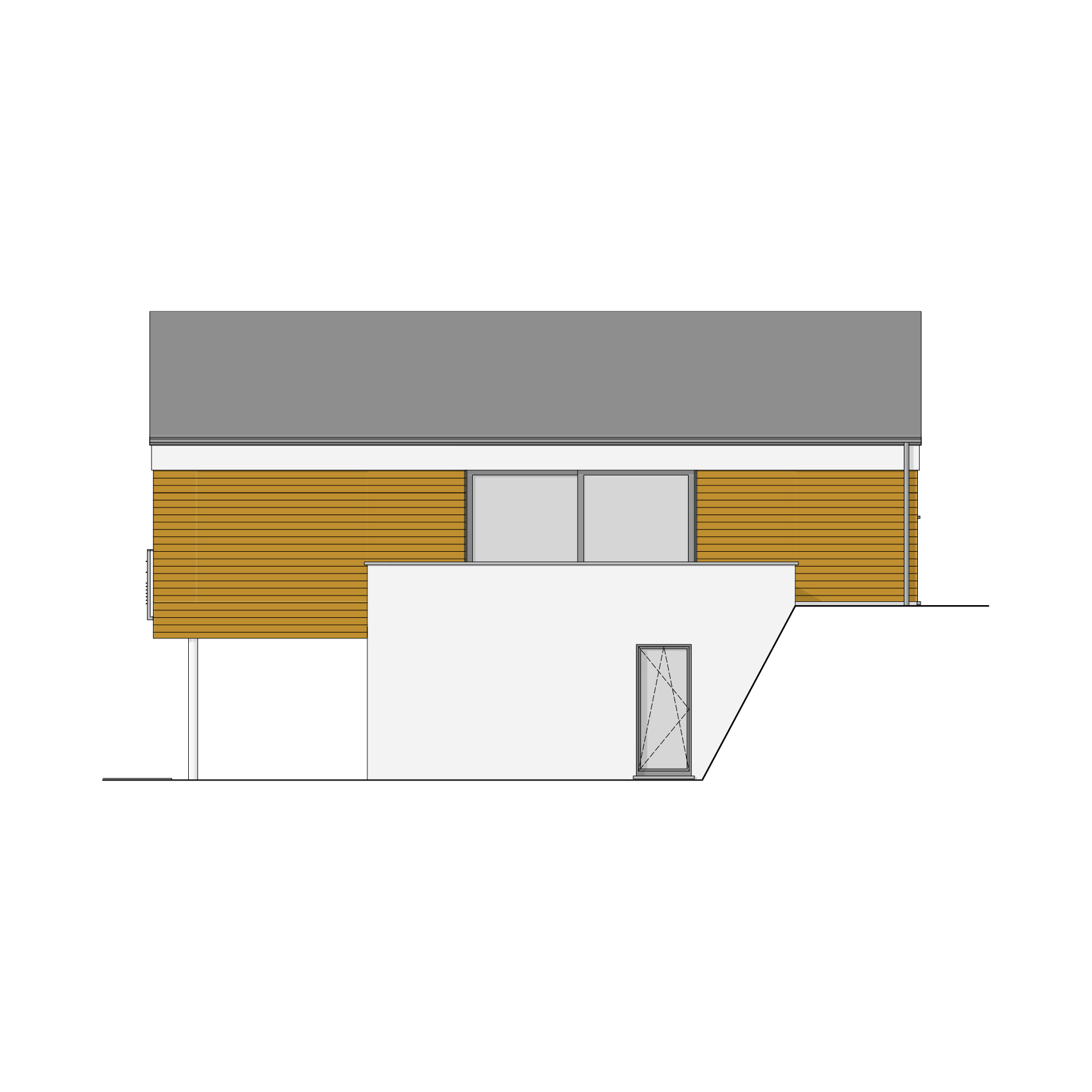 Inspiration Sérénis Plan pignon gauche