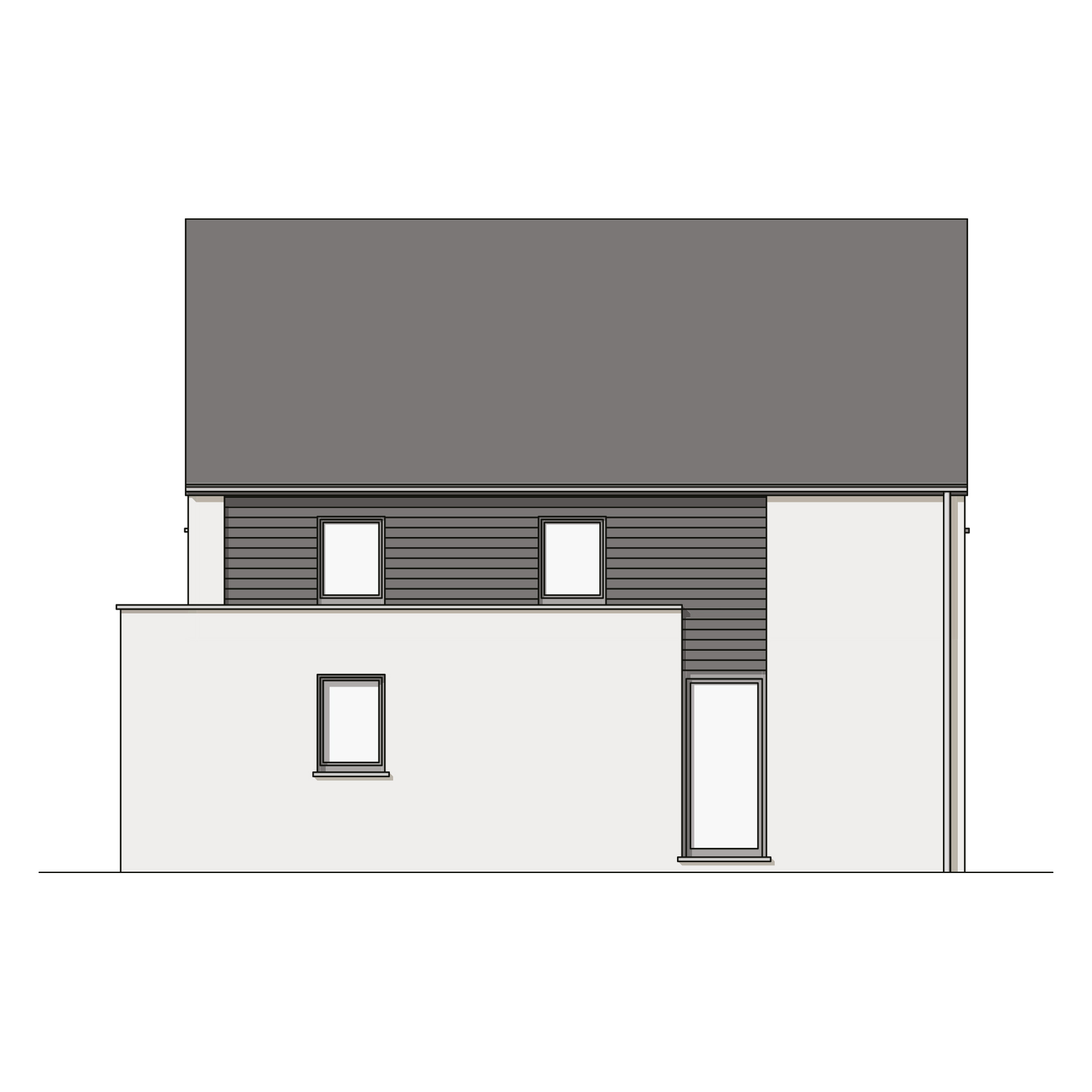 Inspiration Alézia Plan façade avant