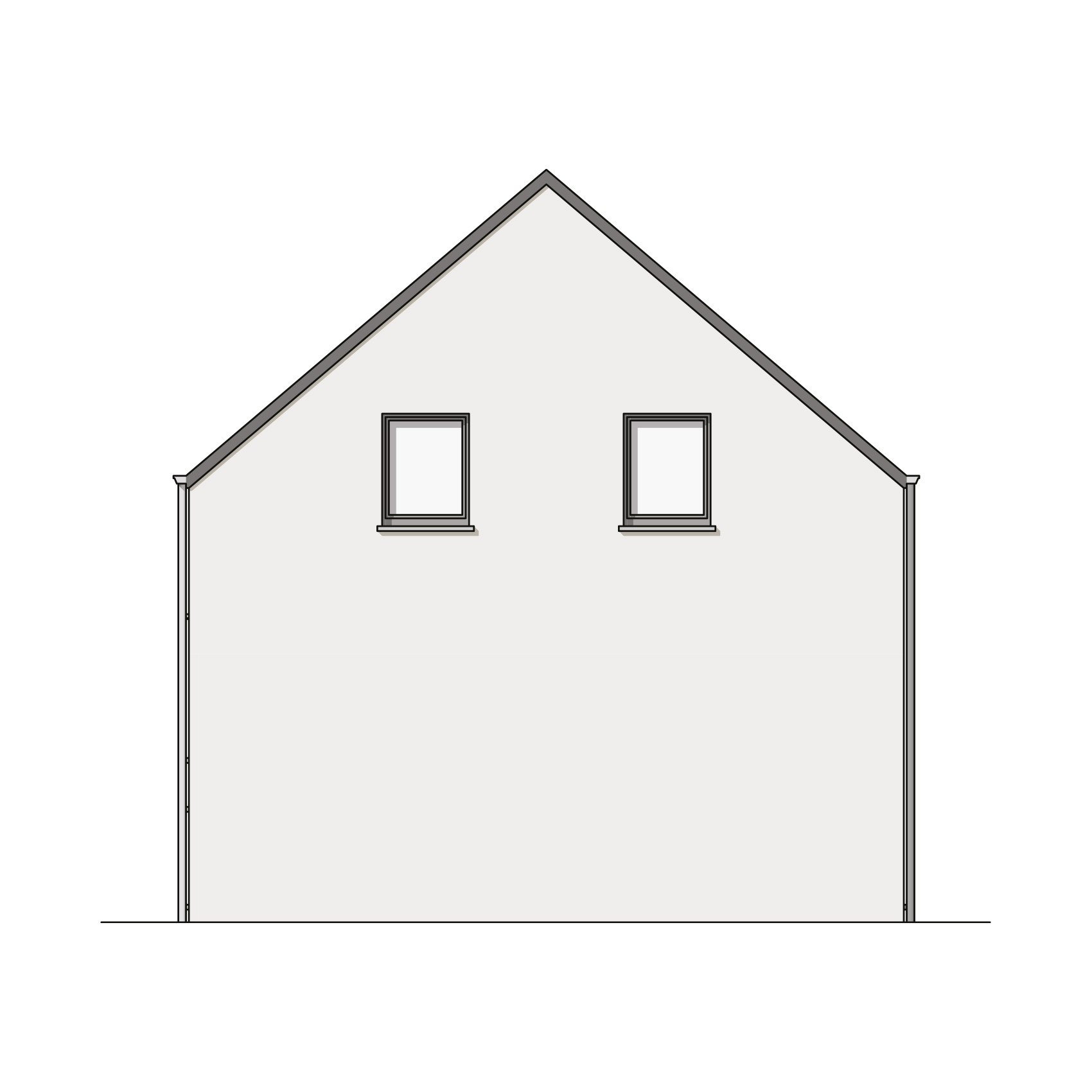 Inspiration Alézia Plan pignon gauche