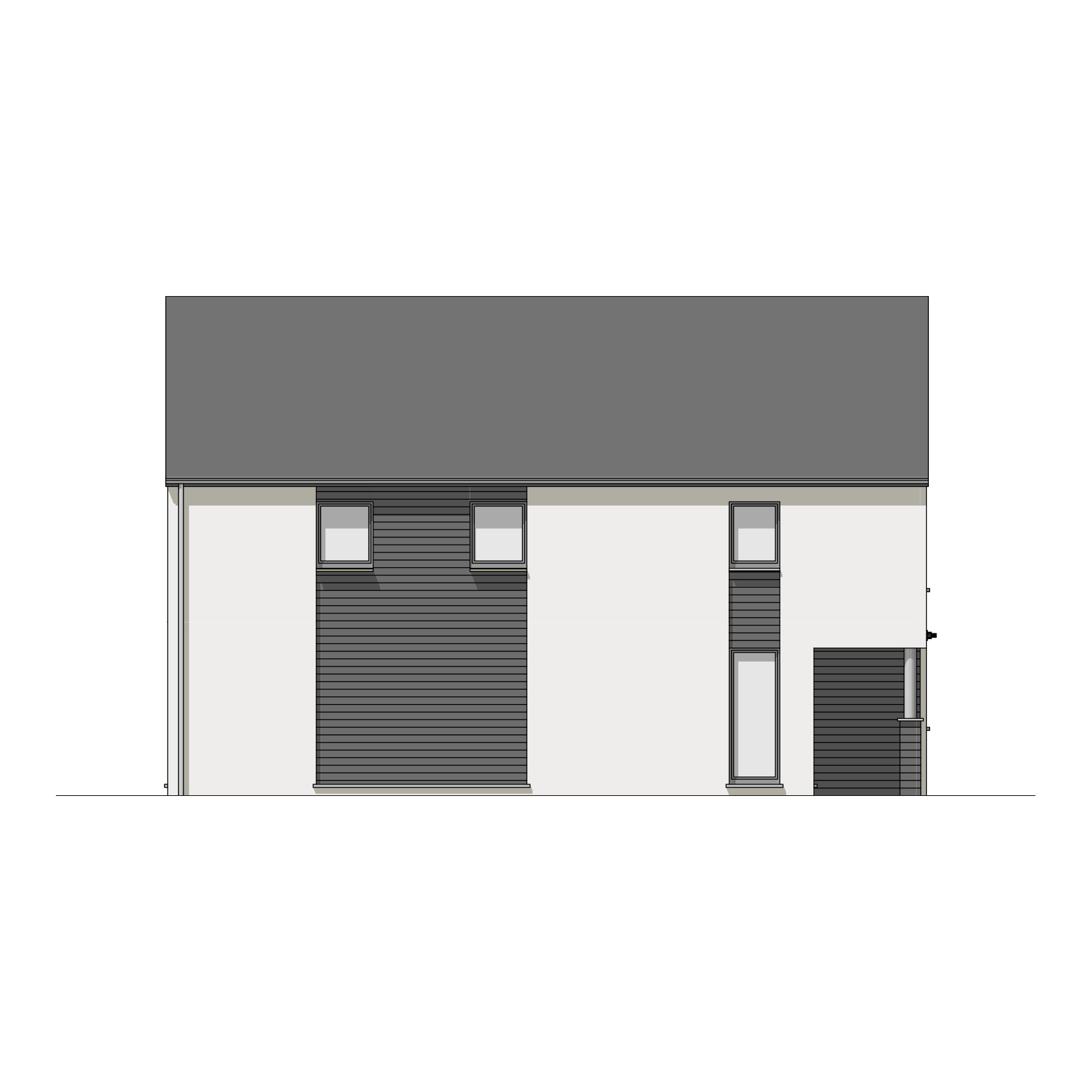 Inspiration Caléa Plan pignon gauche