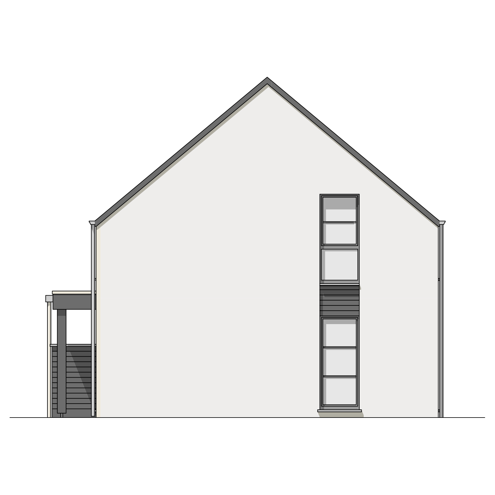 Inspiration Cléora Plan pignon droit