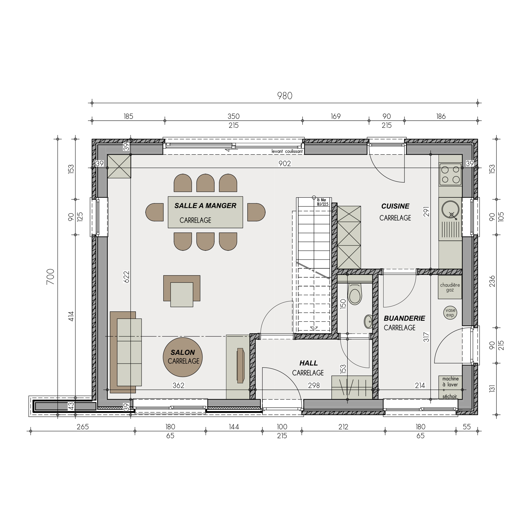 Inspiration Héliora Plan rez-de-chaussée