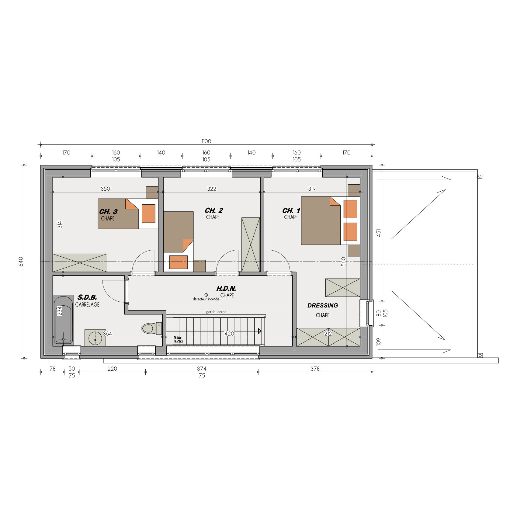 Inspiration Syléa Plan étage