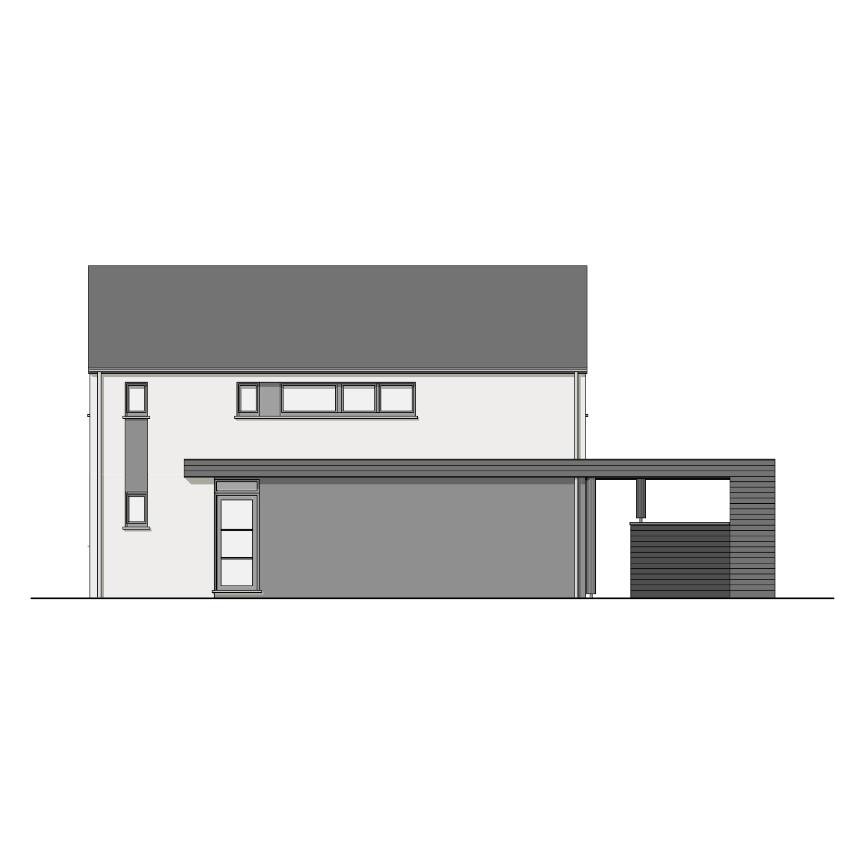 Inspiration Syléa Plan façade avant