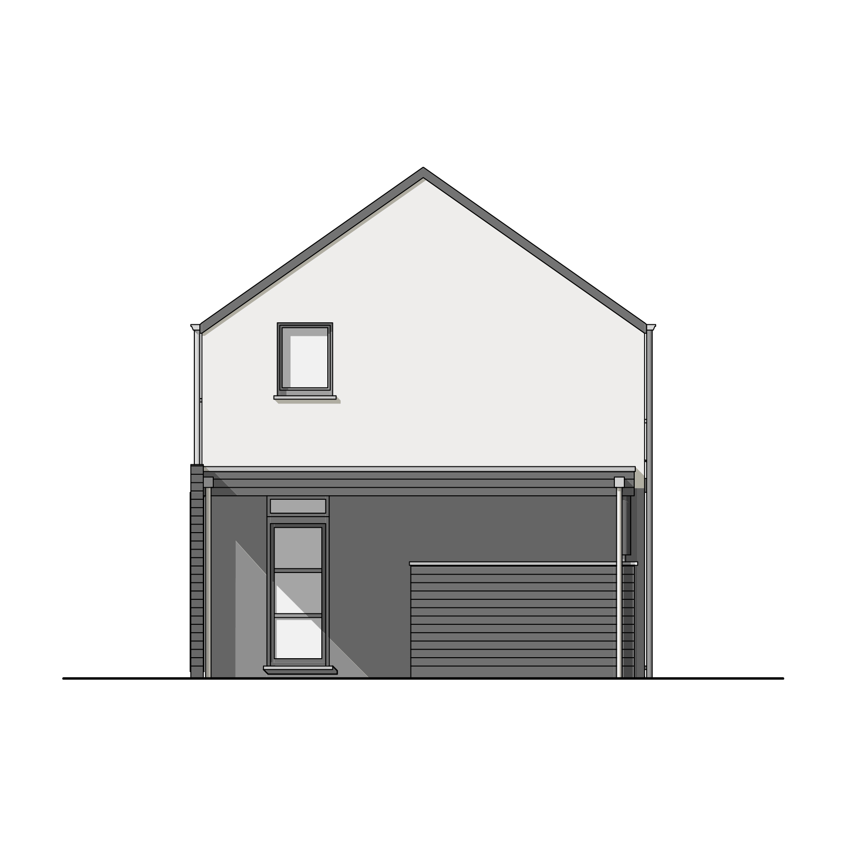 Inspiration Syléa Plan pignon droit